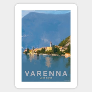 Varenna, Lake Como, Italy Sticker